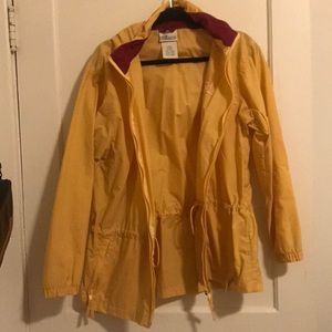 Vintage Yellow Raincoat